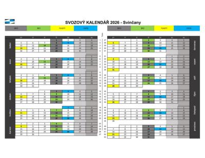 Svozový kalendář