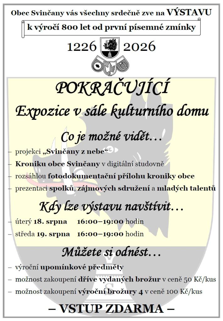 Výstava 800 let prodloužení