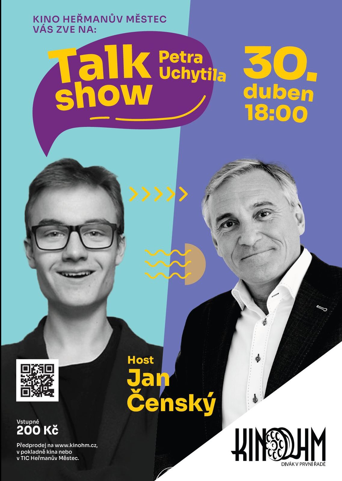 Talkshow - host Jan Čenský